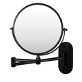Wall Mounted Double Sided 10X Magnifying Mirror Round Framed Decorative Mirror for Home Use or Makeup & Shaving Bath Mirrors