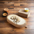 Hot Selling Custom Eco-friendly Sisal Scratcher Corrugated Paw Cat Scratch Board with Catnip Sustainable Scratching Pad Picture