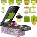 Multi Functional Kitchen Accessories Mandoline Slicer Dicer Onion Veggie All-in-1 Fast Manual 16 in 1 Vegetable Chopper