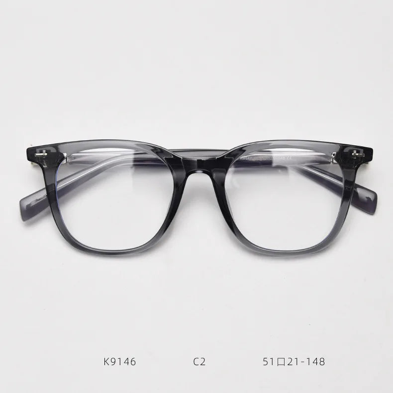 Fashion New Square Transparent Glasses Ultra Light Eyeglasses TR90 Optical Prescription Frames Man Woman