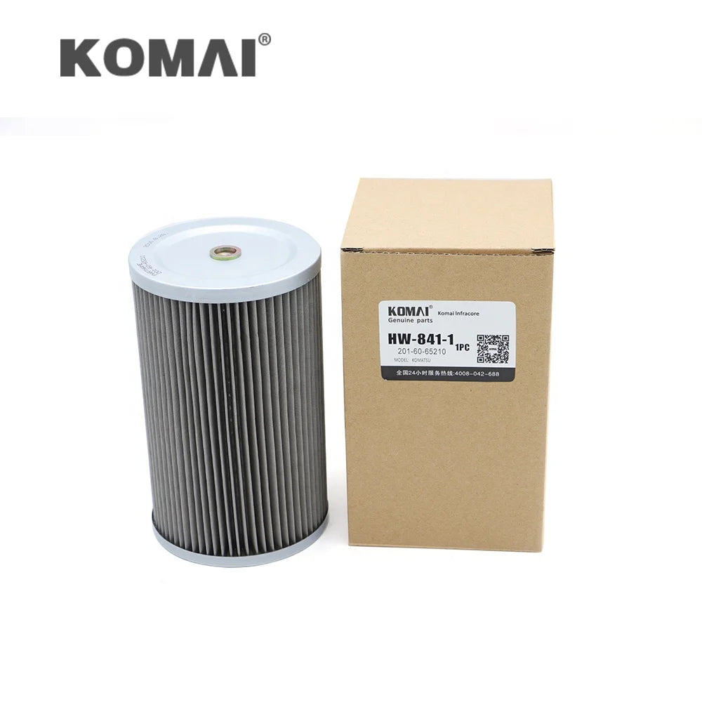 Use for Komatsu PC60-7 PC75UU-3 Excavators 201-60-65210 2016065210 Hydraulic Filter Element