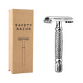 Silver Double Edge Safety Razor Neutrally Aggressive Safety Razor Blade