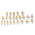 Gaby New16G Helix Cartilage Tragus Earring Stainless Steel Internal Thread Flat Labret Ring  Body Piercing Jewelry