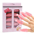 10pcs Plastic Nail Art Soak off Clip Gel Polish Remover Reusable Keeper Show As Photo Color Model NA109