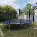 Manufacturer Child Trampolines With Enclosures Round Bungee Bed 10ft Jumping Trampoline Outdoor with Safety Net