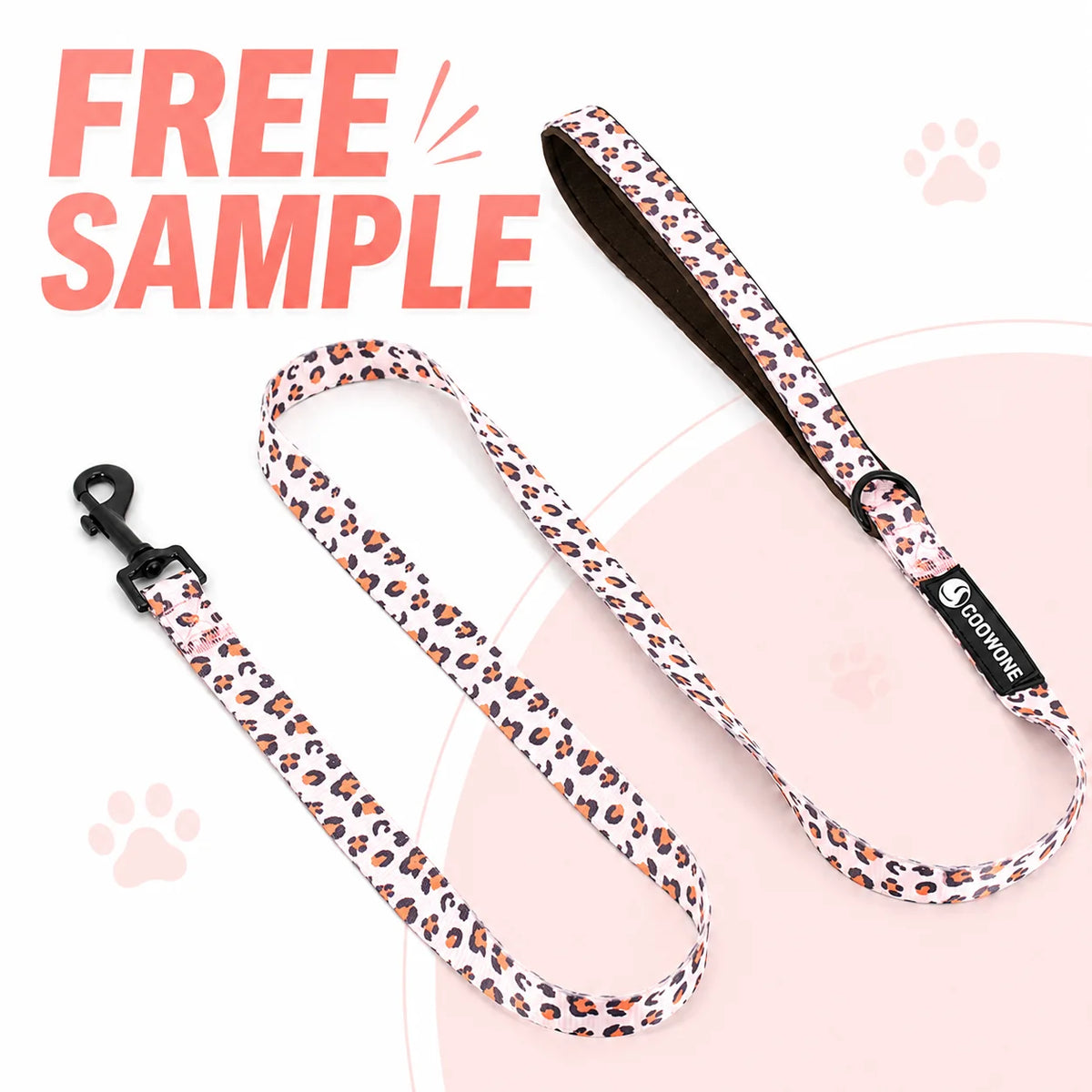 Bulk Nylon Dog Leash with Carabiner Clip Custom Logo OEM Factory Low MOQ Wholesale Pet Accessories Supplier MegaBDM