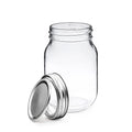 250ml 500g Glass Sealed Jar Wholesale Jam Bottle Mason Jar Household Grain Can Seal Head Containers with Separate Silver Cap