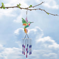 2023 New 5D Diamond Art Hummingbird Dream Catcher Butterfly Peacock Diamond Painting Wind Bell for Decoration
