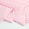 Factory Cheap Price Organic Cotton Woven Double Muslin Gauze Fabric Breathable for Baby Girls Boys Cloth