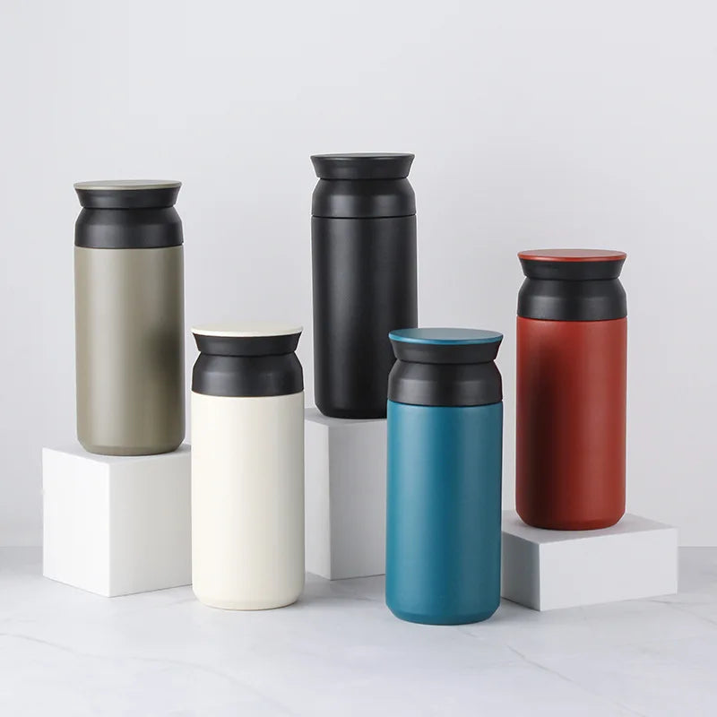 Popular 450ML Insulated 18/8 Stainless Steel Double Wall Vacuum Flask for Leak Proof Lid Everyday Use Hot Water Bottle