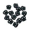 2025 Global Popular Plastic Spring Toggle Stopper Cord Locks Fasteners Toggles for Drawstrings