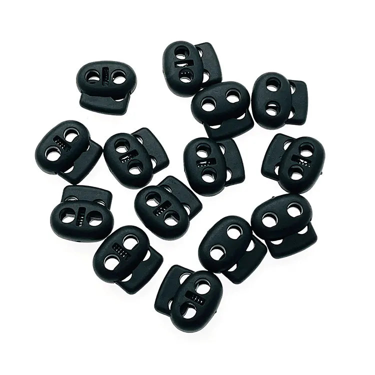2025 Global Popular Plastic Spring Toggle Stopper Cord Locks Fasteners Toggles for Drawstrings