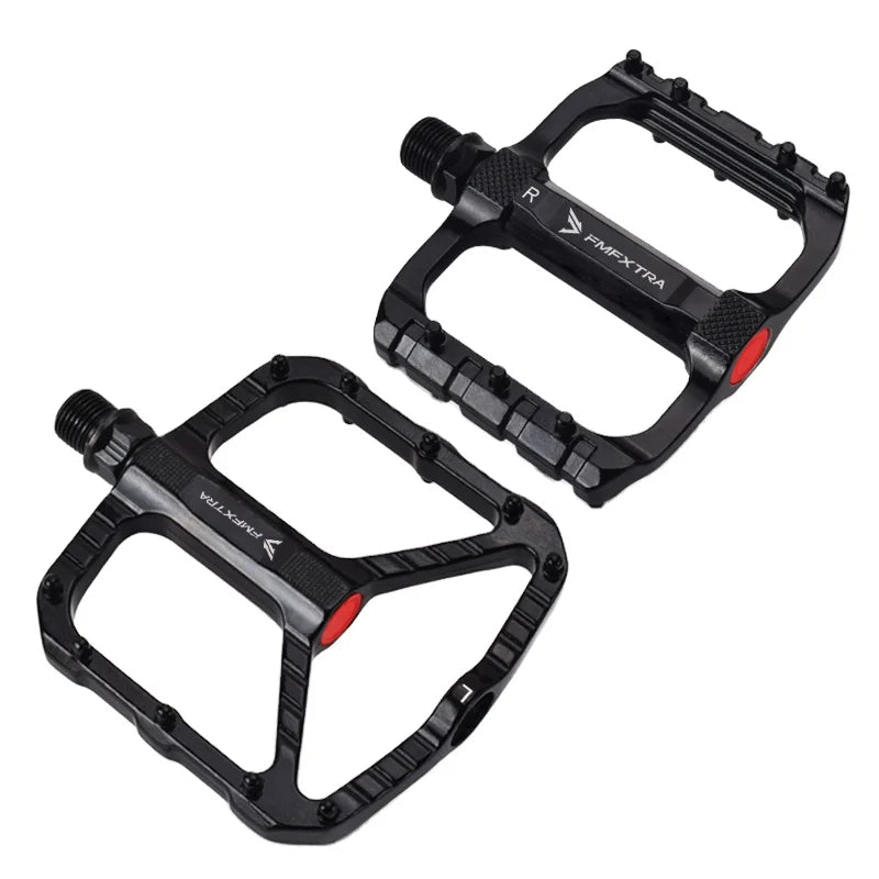 FMFXTRA Bike Pedal Aluminum Alloy Pedales Accessories Mtb Big Platform Road Bikes Road Bicycle Footrest Parts