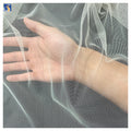 ZP-8 Lightweight Knitted Nylon Wedding Clothing Tulle Fabric White 100% Polyester 50A Mesh Fabric 5 Yards Tulle Textiles MegaBDM