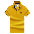 Custom Top Quality Combed Cotton Men's Blank Golf Polo Shirts