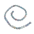 AA 100% Natural Baroque Freshwater Pearl Strand 6-10 mm Long Available in White Pink Purple Black-Loose Pearls