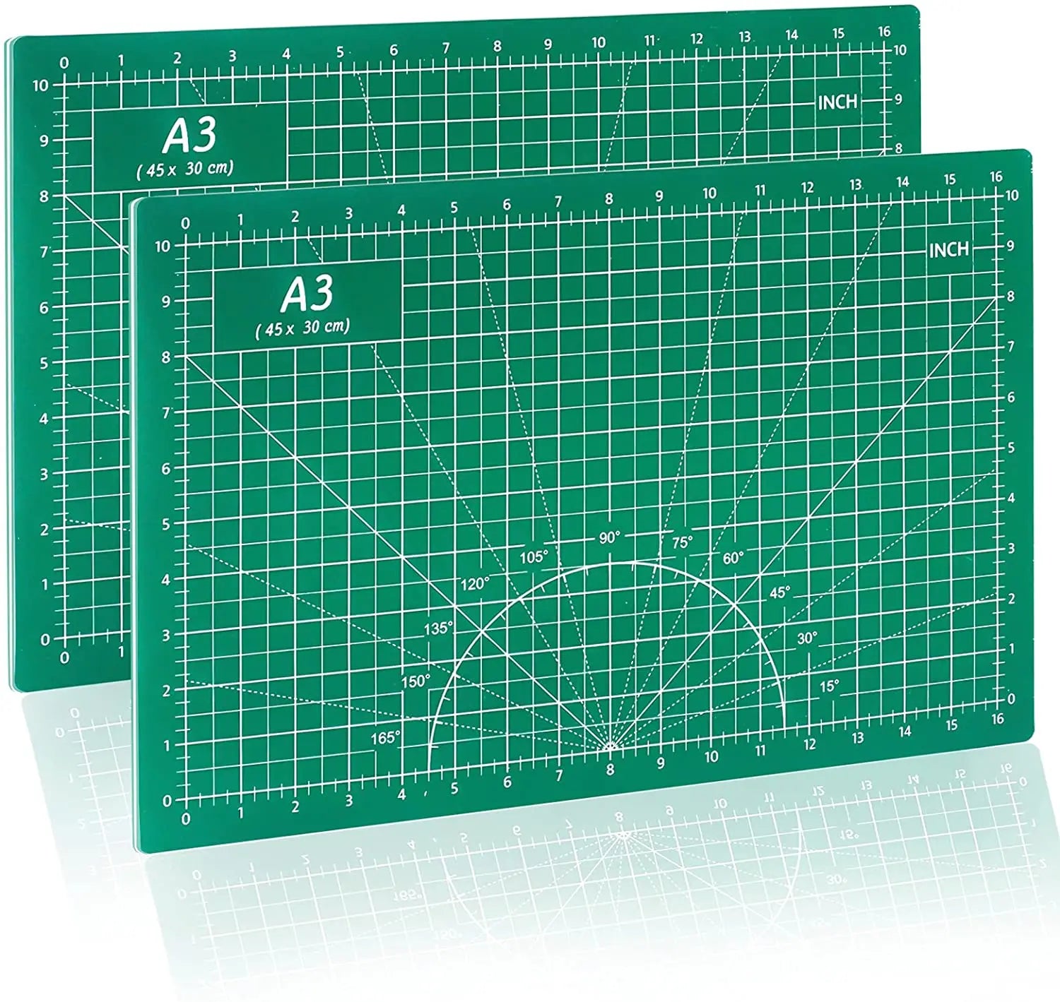 Zhen Shun Custom A5A4A3A2A1A0 3MM Green PVC Cutting Mat Double Sided 5-Ply Craft Cutting Board for Sewing Crafts Hobby