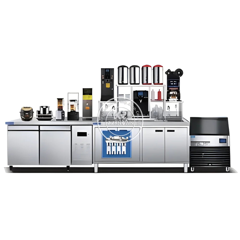 2025 Professional Customized Round Bar Station Bartender Workstation for Bar Pub Restaurant