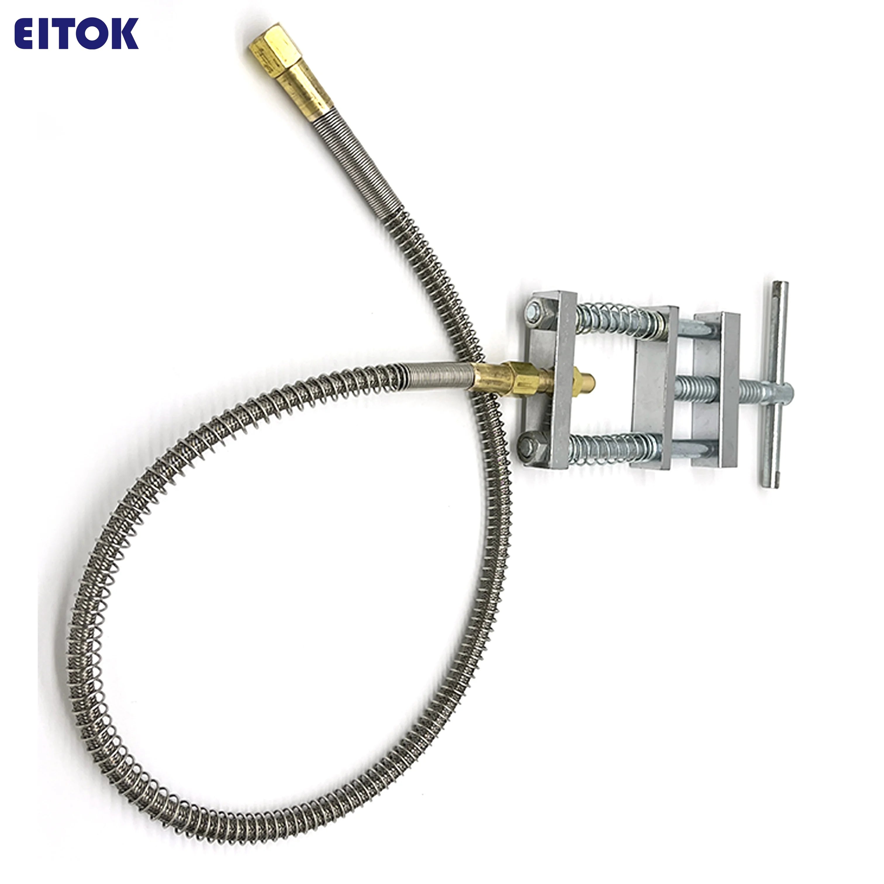 Cylinder Refilling Device Cylinder Valve Refilling Tool Gas Refilling Clamp Cylinder Inflation Clamp for O2/Ar/CO2/N2