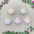 100Pcs Cute Cat Wishing Bottle Flatback Resin Cabochon Figurine Scrapbooking for Phone Decoration DIY Hair Bows Accessories
