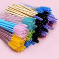 50 Pieces Per Bag Lash Cleansing Brush Salon Cleanser Wholesale Disposable Mascara Wand Eyelash Brush