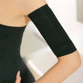 Factory Price 1Pair Arm Sleeves Women Weight Loss Thin Legs Shaper Calorie Off Fat Buster Slimmer Wrap Belt Black Arm Warmers