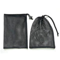 Multi Colors Mesh Laundry Drawstring Bag Nylon Drawstring Gym Bag with Cord Lock Closure