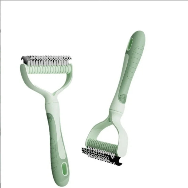 Runpin J113 Hot Sale Pet Knotting Stainless Steel Comb Dog Comb Shedding Tools Grooming Products Cat Dog Combs