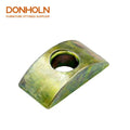 SC4360-50 Furniture Connector Bracket Metal Color Zinc Plated Moon Sharp Bed Fitting