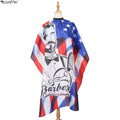 Wanmei Popular New Sign Custom Barbershop Professional Salon Hairdresser Cloak Cutting Hair Cape