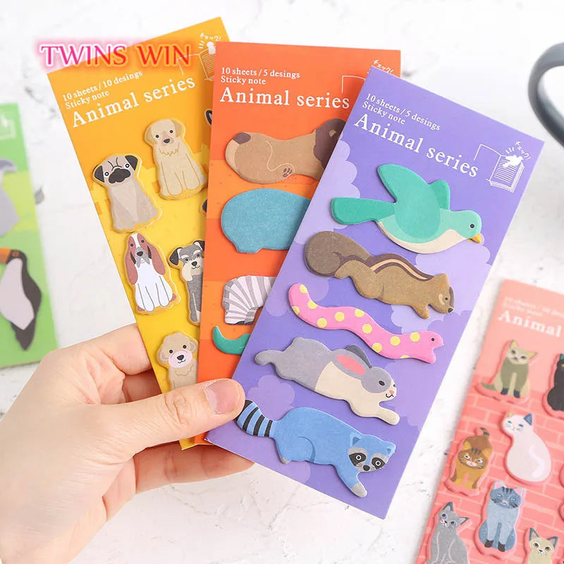 Cute Animals a Set of Dot Sticky Note Office Use Page Marker Sticky Note Sticky Note Circle Sticky1499