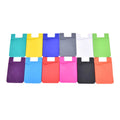 Hot Selling Silicone Credit Card Holders Sticky Cheap Silicone Card Wallet Holder for Phone