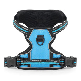 No Pull Reflective Dog Harness Adjustable Front Clip Vest with Handle for Dogs Easy Control Handle Best Outdoor Training