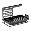 Kitchen Rag Rack Sink Sponge Brush Cleaning Brush Organizer Drain Dishcloth Hanging Rack Storage 304 Stainless Steel Shelf