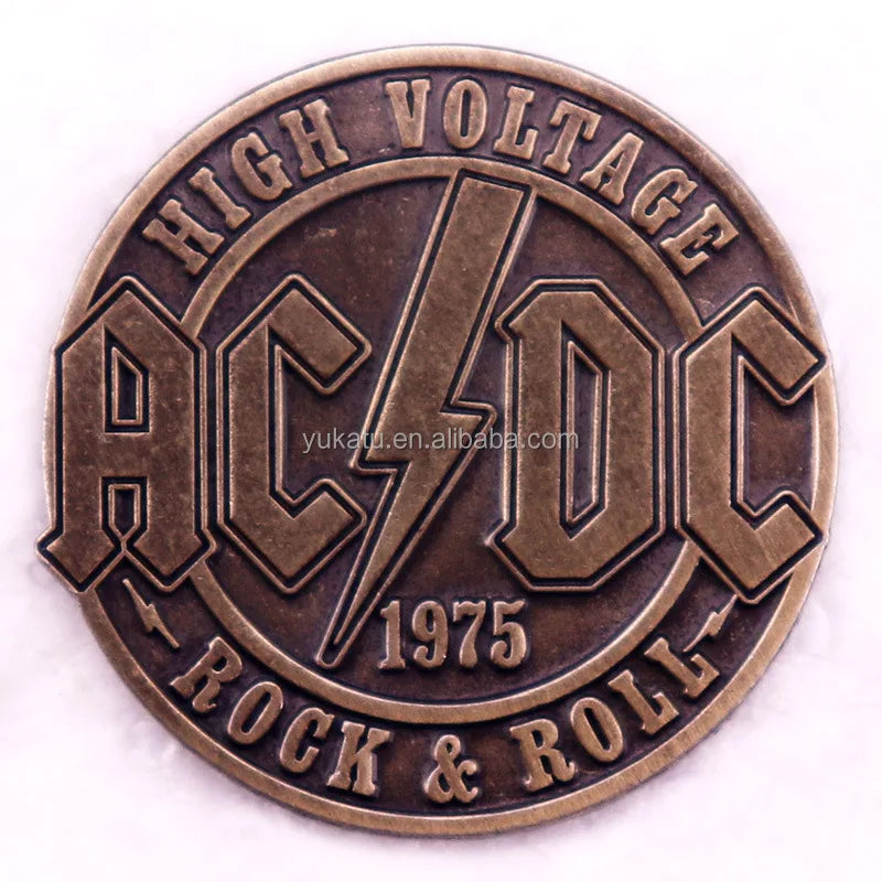 Rock Band Retro Brooch Metal Badge Accessories for Music Enthusiasts' Accessory Outfits