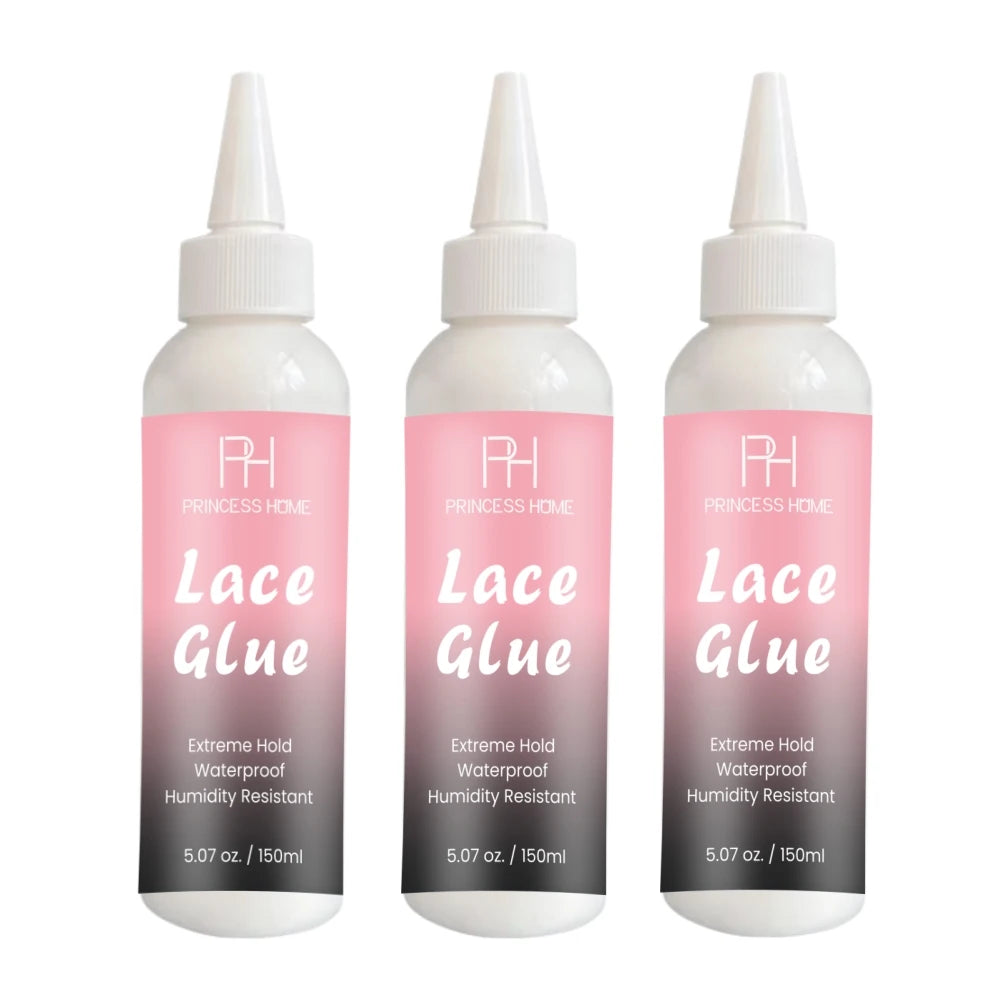 Private Label 150ml Extreme Hold Wig Lace Glue Waterproof Invisible Bonding Lace Adhesive for Closure Frontal Wig