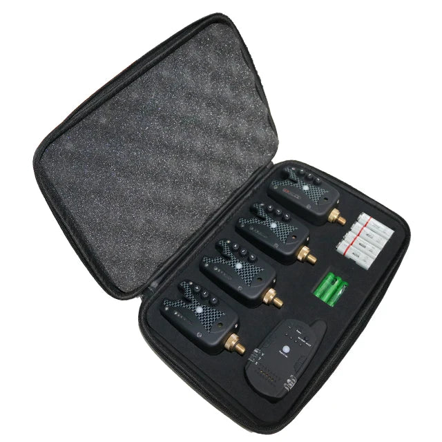 JZH Manufacturer Factory Direct Sale Two-way Anti-theft Function Fishing Bite Indicator RF998A 4+1 Set