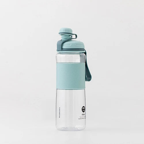 Tritan 600ml Bottle Strap Sleeve BPA-Free Eco-Friendly Portable Plastic Silicone Direct Drinking Sports Hiking Business Gifts