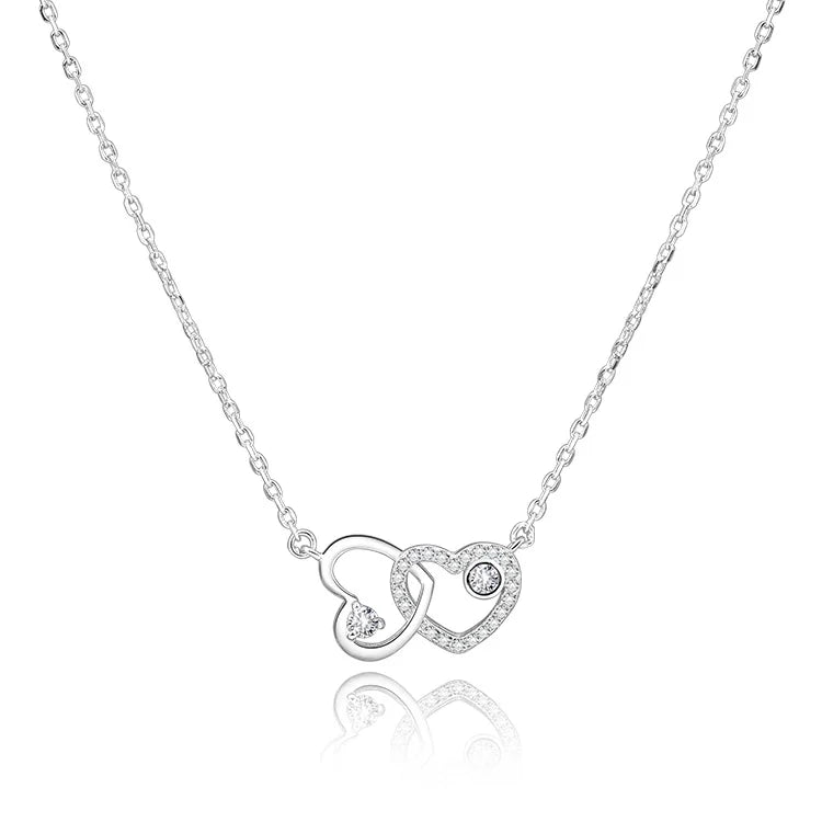 POLIVA Minimalist Pendant Chunky Tarot Love Necklace Jewelry Gold Sterling Silver Wholesale Inspirational Trendy Silver 925 2.8g