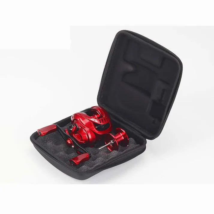 Red Blue Black Eva Waterproof Pressure Resistant Water Droplet Fishing Reel Storage Bag