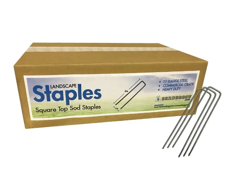 6" Pro-Duty Landscape Garden Staples