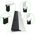 Aluminum Profile Brush Strip 23081504DF62 Industrial Grade Bristle Material OEM Customization Supported