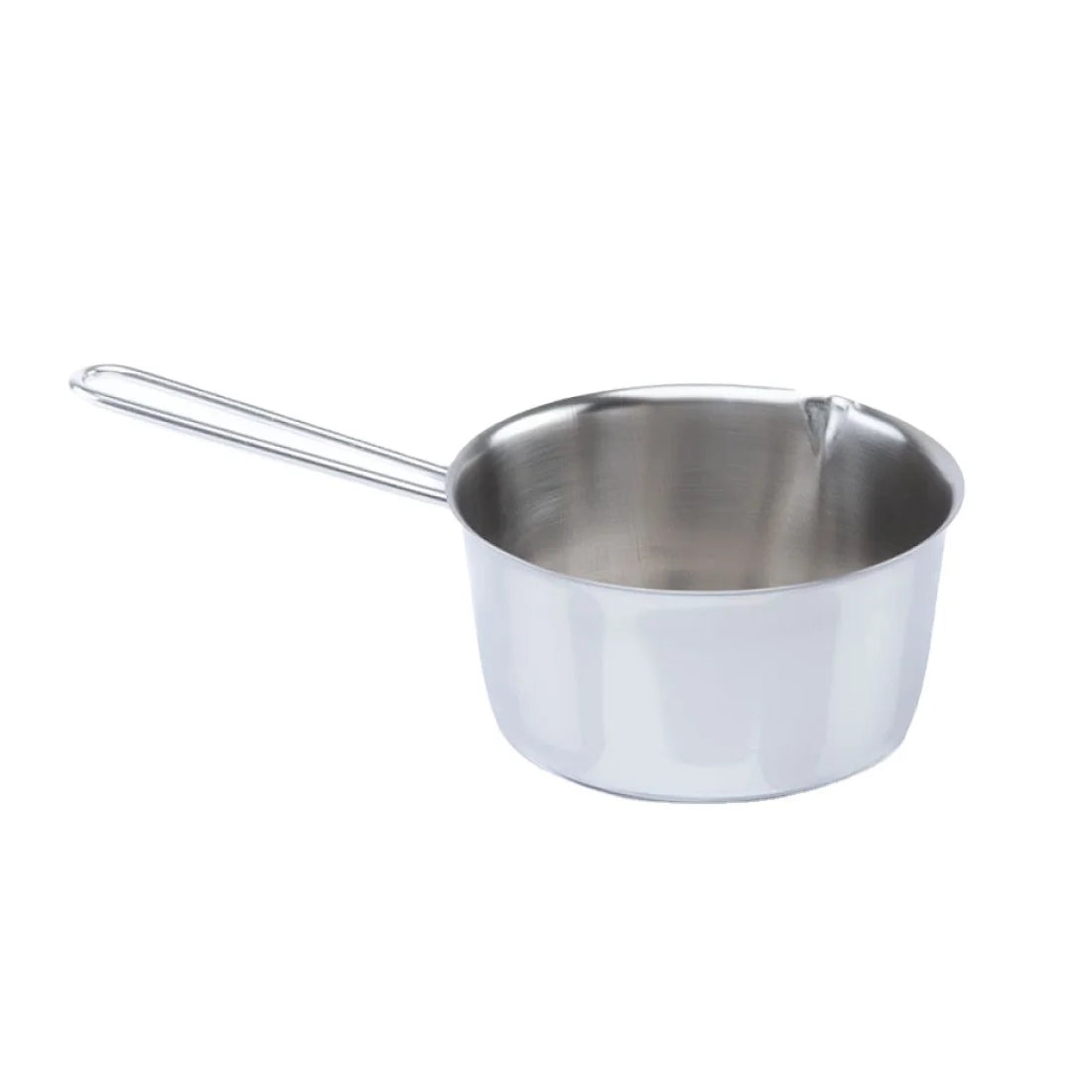 Italian Classic 18cm Conical Casserole Multifunctional Stainless Steel AISI 304 18/10 Eco-Friendly 0.6mm Thick Mirror Polished