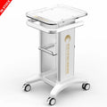 Original Factory Aluminum Beauty Machine Trolly Acrylic Salon Trolley Barber Shop Rack Hairdressing Tool Cart Rolling Storage