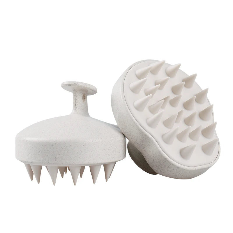 Silicone Hair Scalp Massager Relax Deep Clean Shampoo Shower Bath Hair Massage Brush
