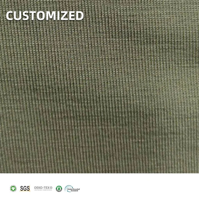 Breathable Anti-UV Dye Bamboo Fiber for Tracksuit