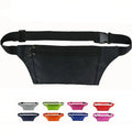Fashion Unisex Chest Crossbody Pack Outdoor Polyester Waterproof Zipper Waist Bag Sports Running Mini Mobile Phone Pouch Letter