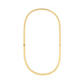 Original Design 18K Gold Plated Brass Jewelry Geometry Oval Choker Necklace Gold Color Collares HipHop Punk Necklace P223355