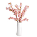D-CB002 New Style Pink Artificial Cherry Blossom Silk Sakura for Wedding Centerpieces