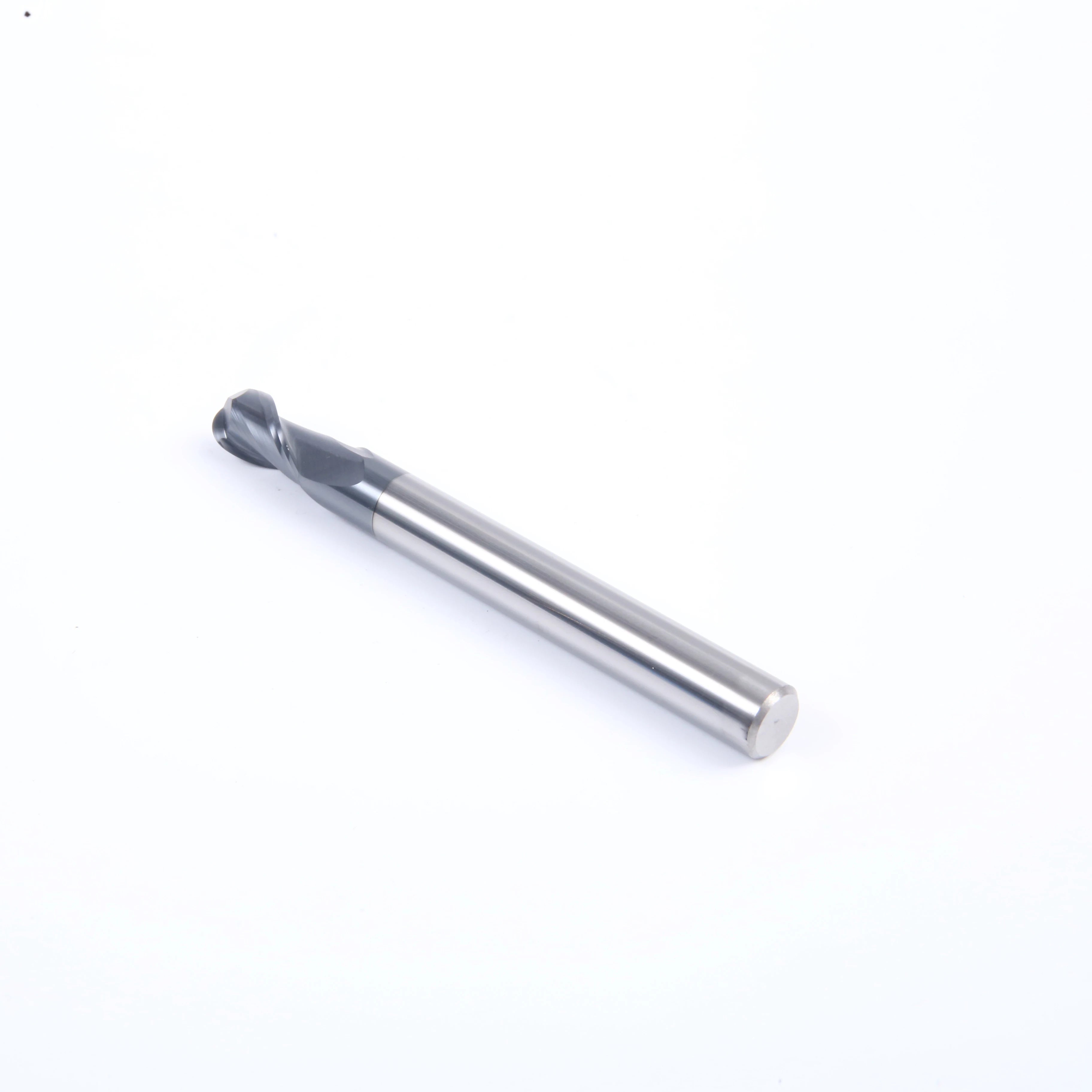 HRC45 Carbide Milling Cutters Machining Square Ball Head Radius Round Nose 4 Flute End Mill Square Alloy Milling Cutter CNC Tool